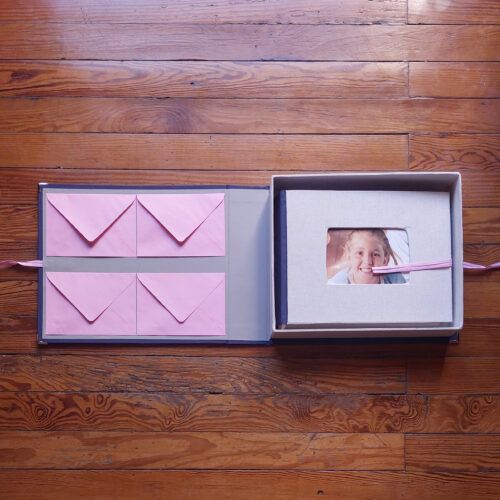 álbum de fotos escolar personalizado