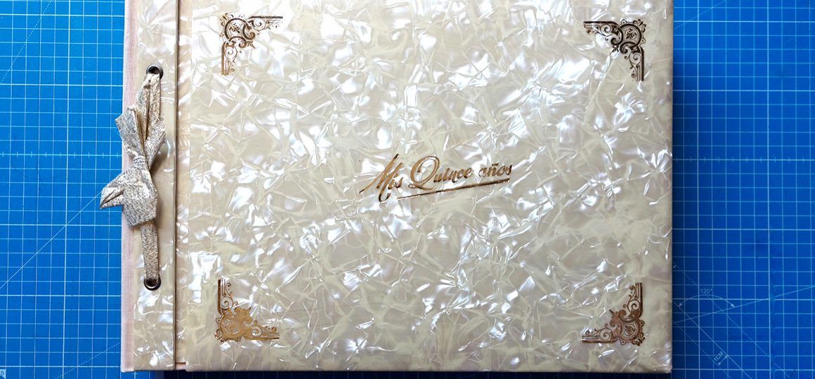 restauración de un album de fotos