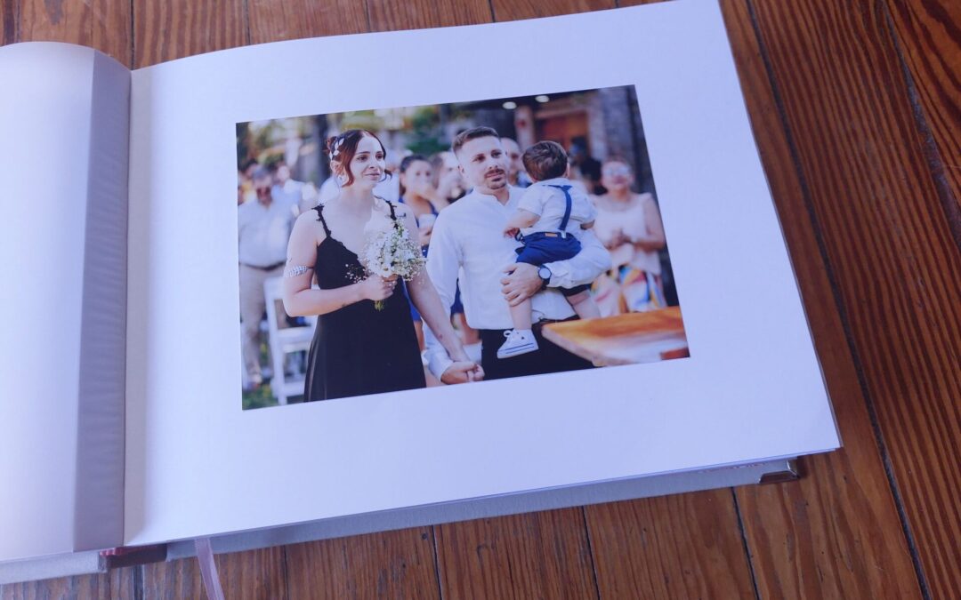 Álbum de fotos de boda personalizado: Paula & Axel
