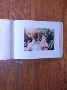 álbum de fotos de boda personalizado