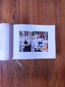 álbum de fotos de boda personalizado