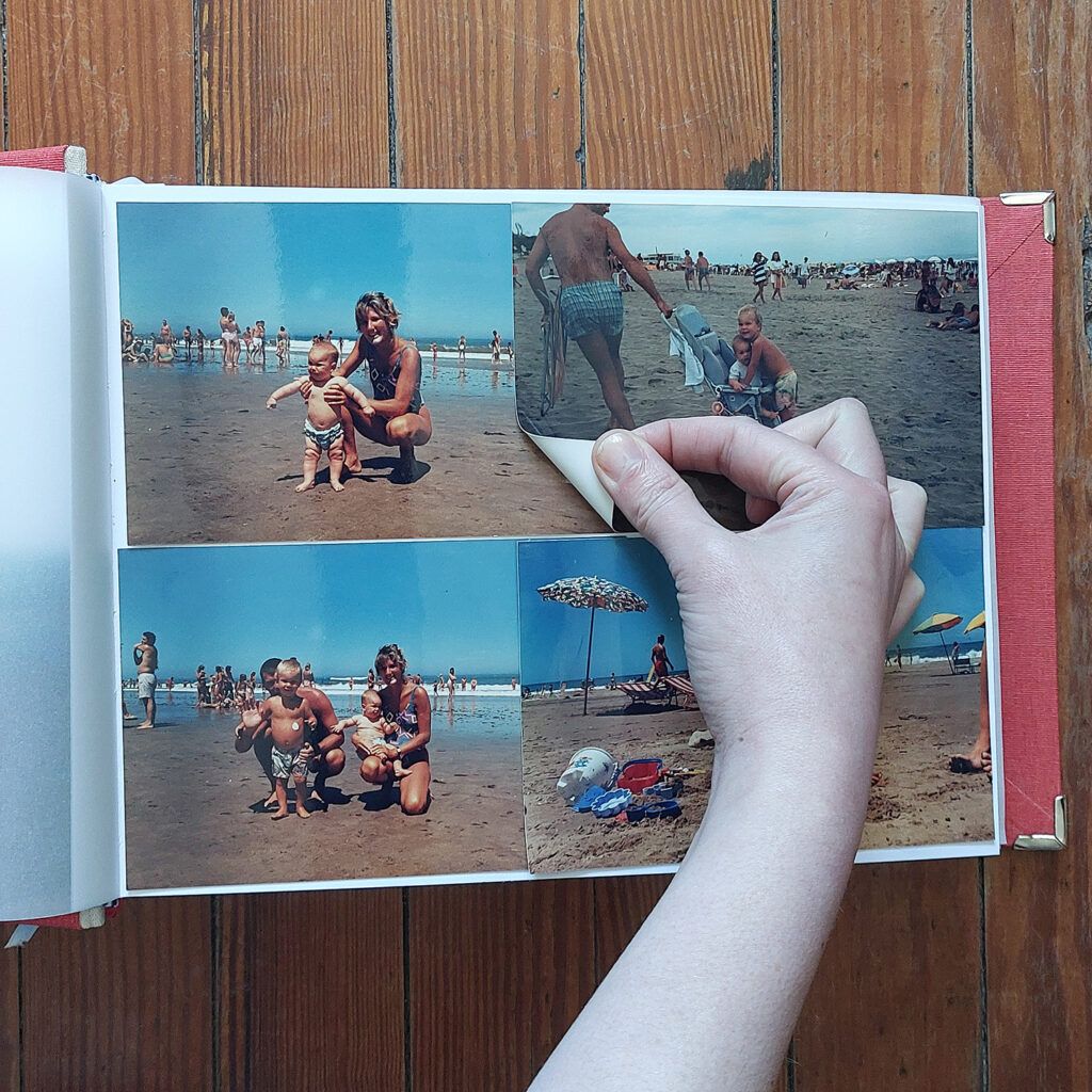 Siete ideas para pegar fotos en tu álbum