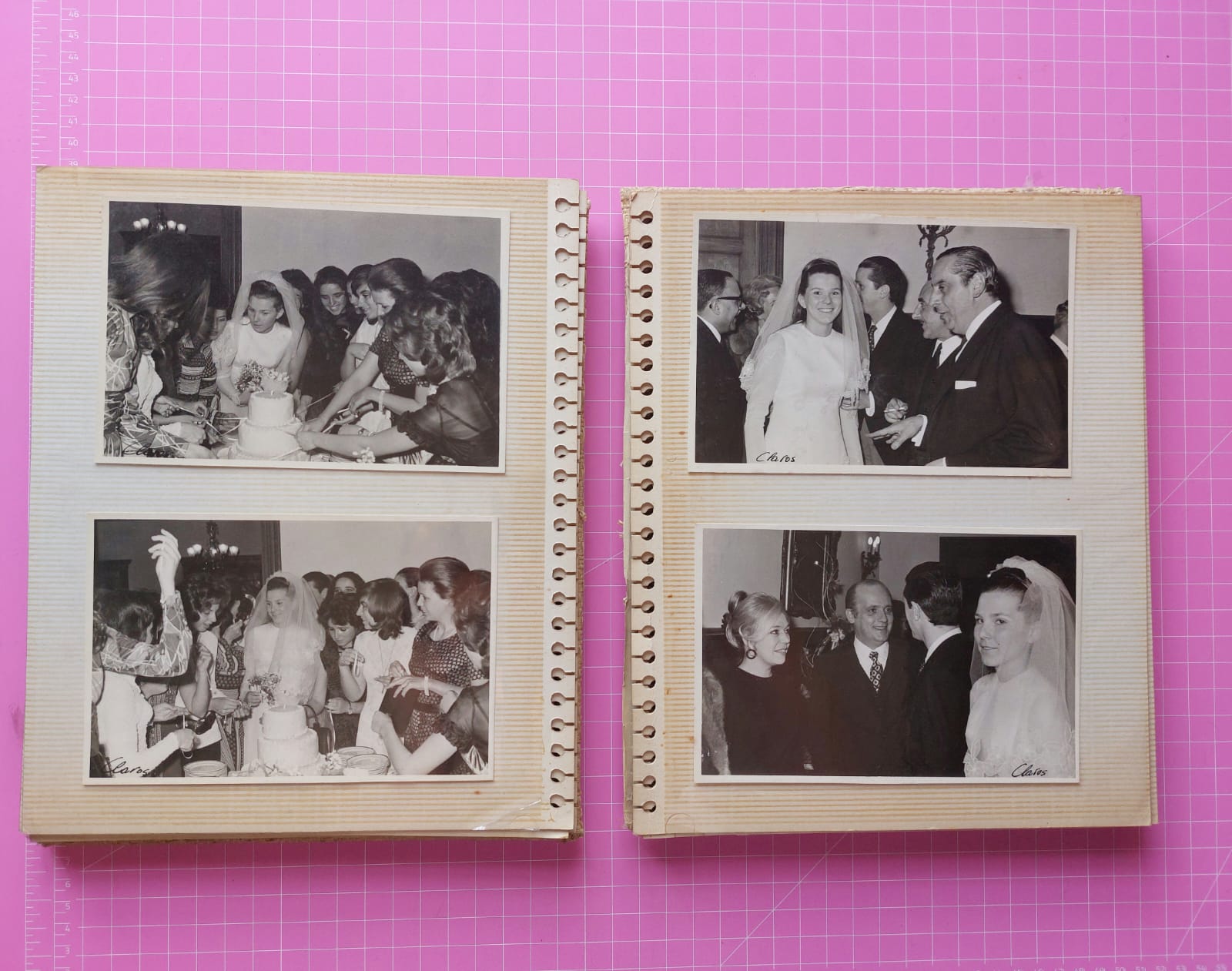 digitalización de álbumes de fotos familiares